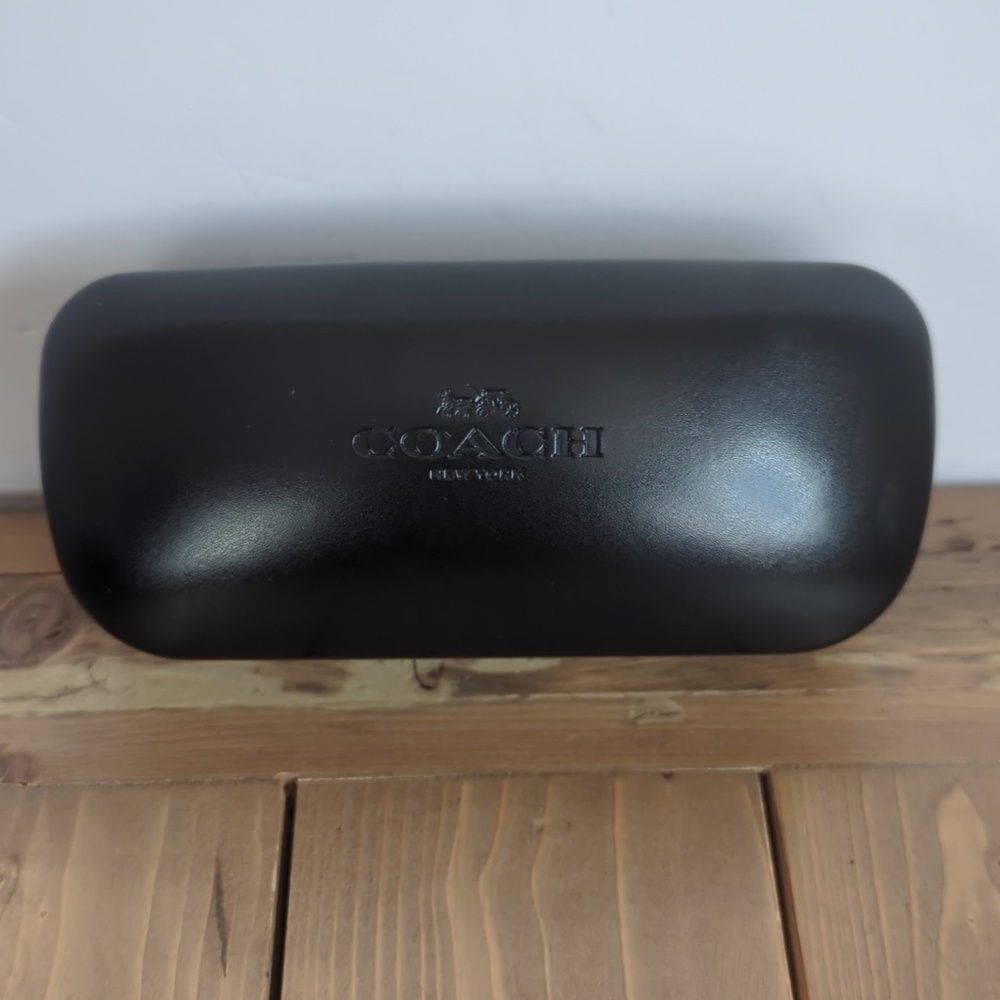 Coach Black Hard Shell Sunglass Case